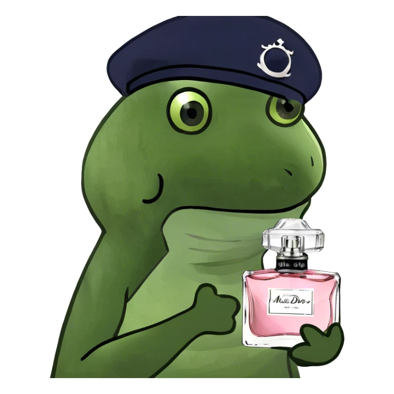 perfume miss dior sticker