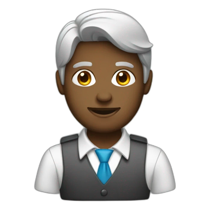 IT fancy worker sticker