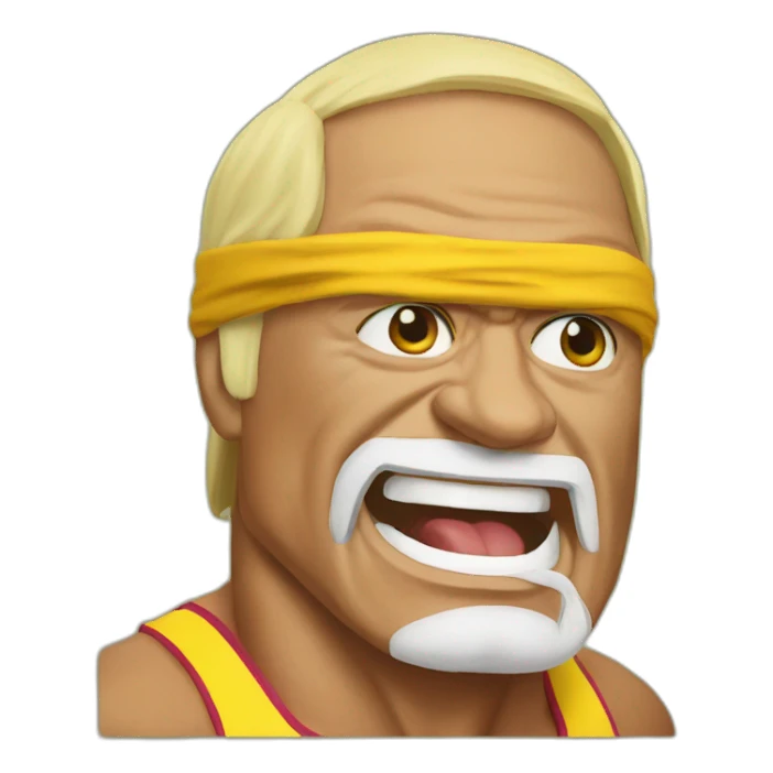 Hulk Hogan sticker