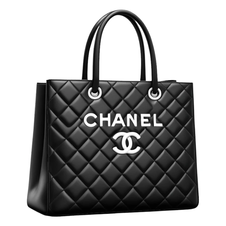 Chanel shopping bag sticker