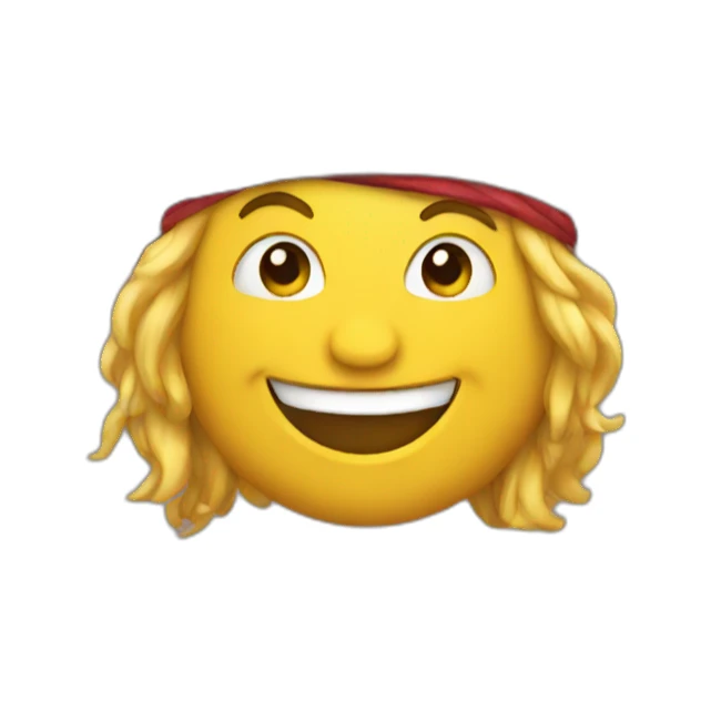 happy pirate sticker