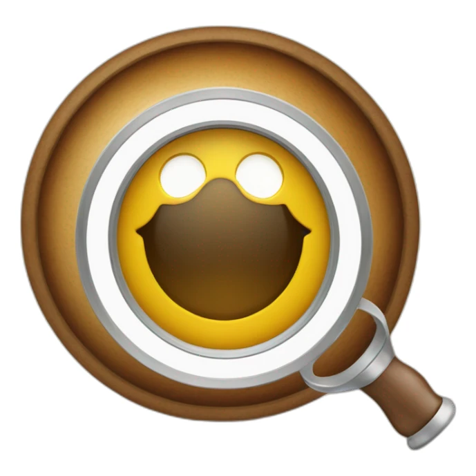 Salameche avec une loupe sticker