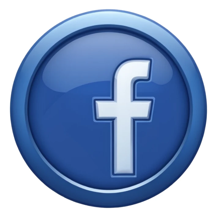 représente le célèbre badge de certification Facebook sticker
