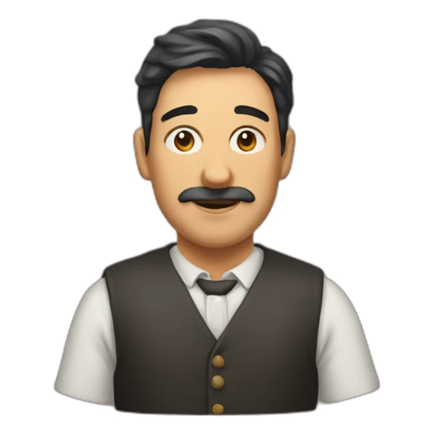 Capicola man sticker