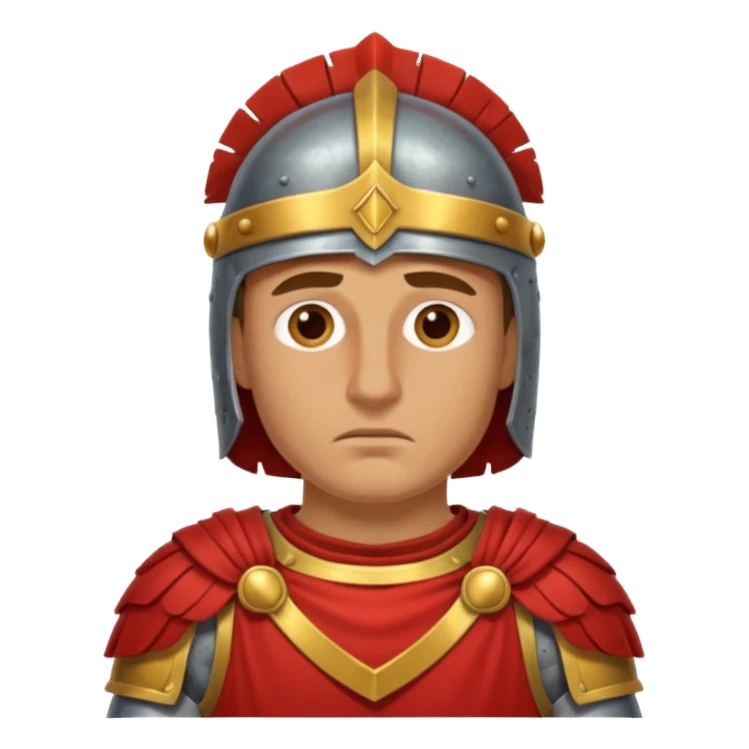 roman knight tired only head sticker