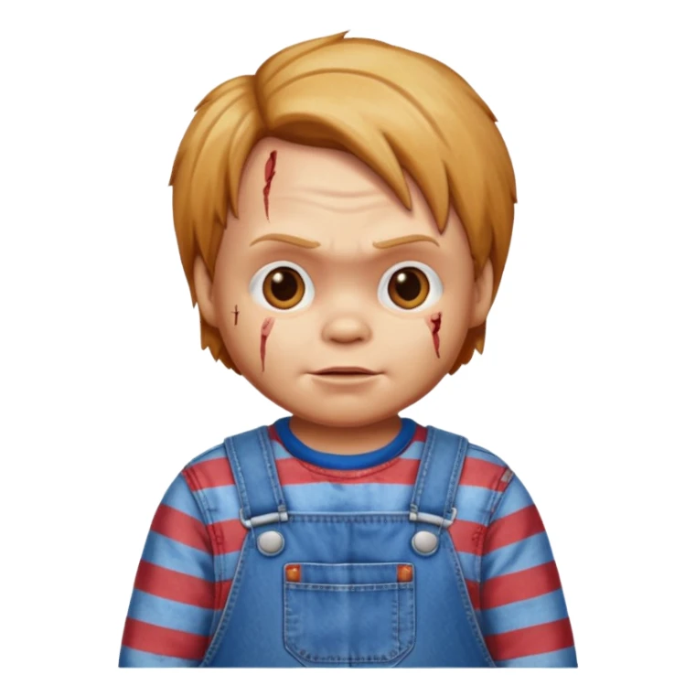 chucky corriendo sticker