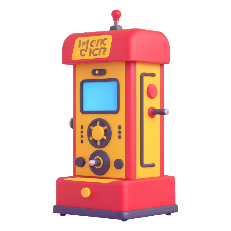 illusion machine sticker