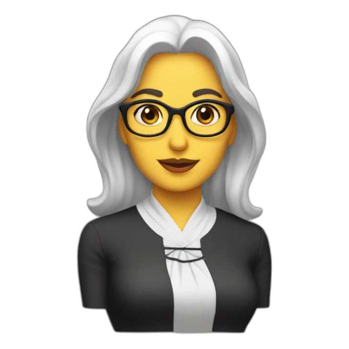 madame sarfati kakou sticker