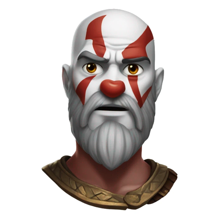 Kratos sending kisses sticker