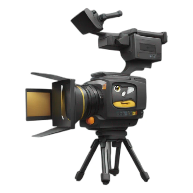a movie maker sticker