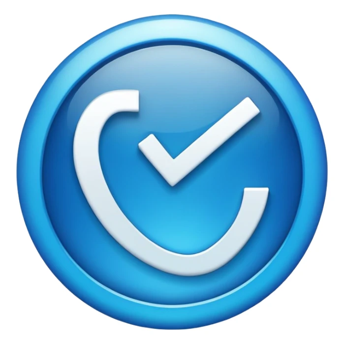 Instagram blue tick emoji sticker