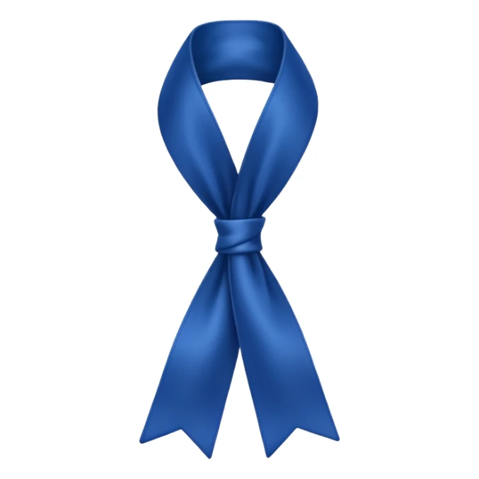 Laço azul escuro sticker