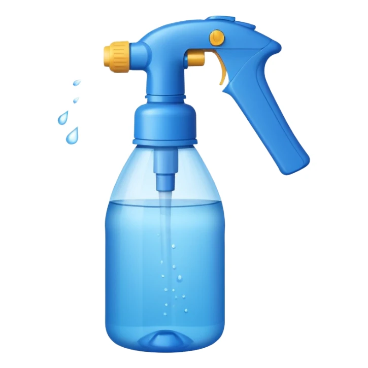 water spray bottle sticker