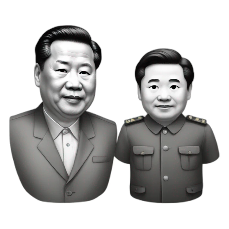 Xi jinping and marx sticker