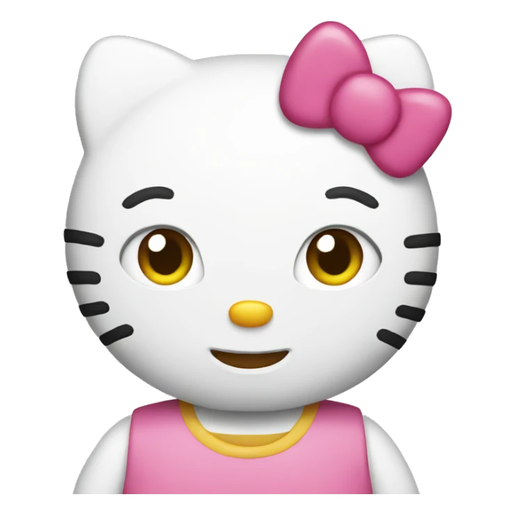 Hello kitty emoji  sticker