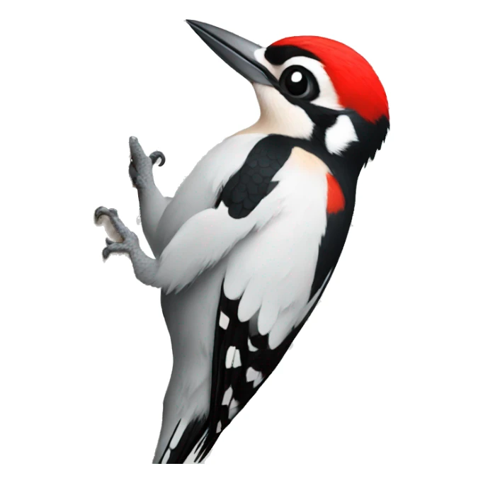 Woodpecker sticker
