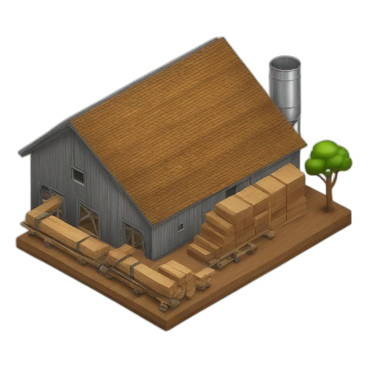 lumber factory sticker