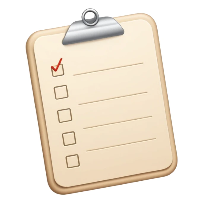 Pale beige to do list sticker