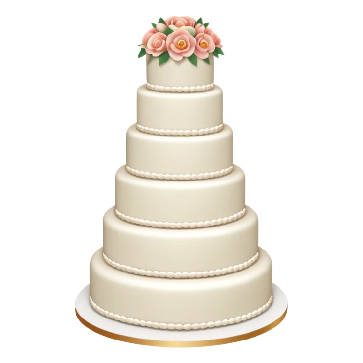 wedding cake sticker