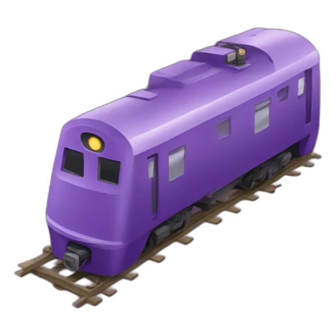 purple hype train sticker