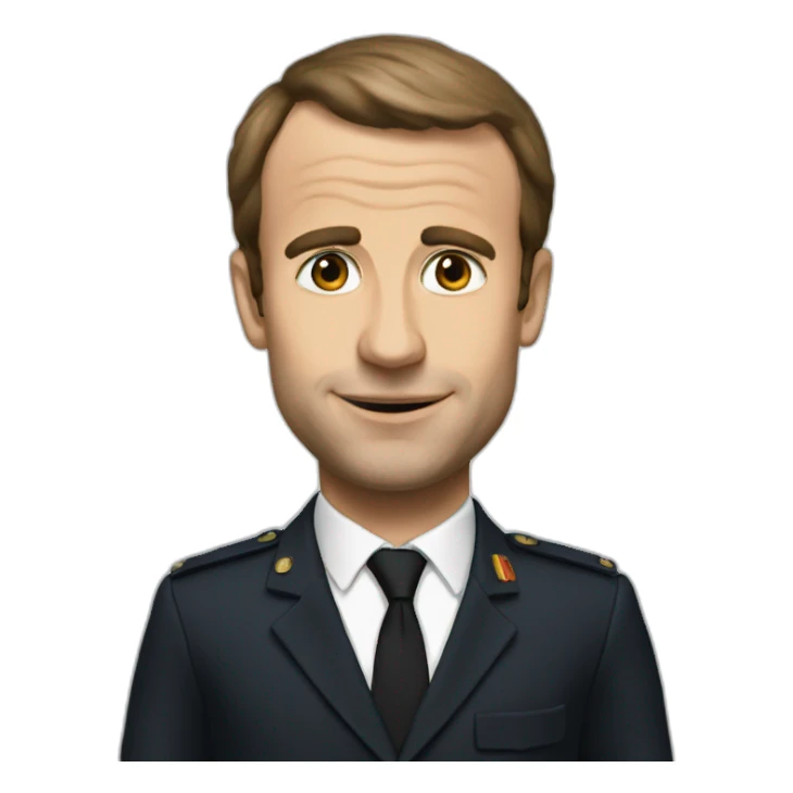 Macron sticker