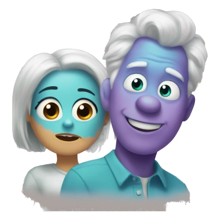 boo and sully sticker