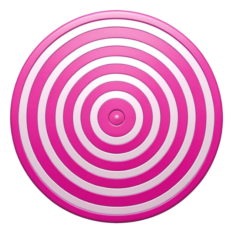 Gun Target in pink  sticker