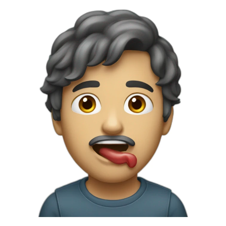 Une bouche choqué sticker