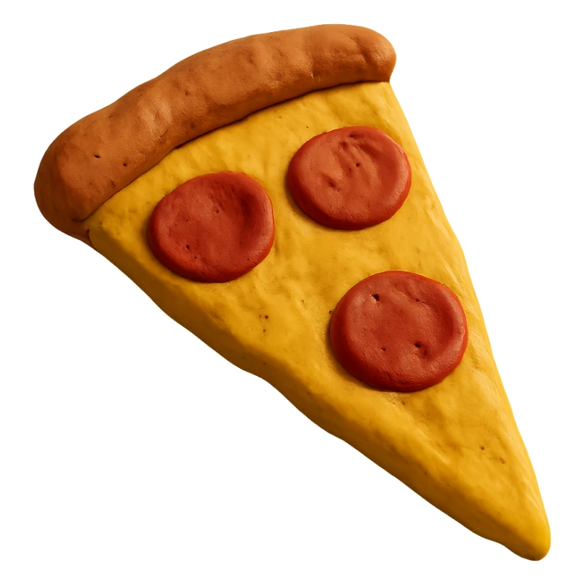 slice of cheese pizza sticker