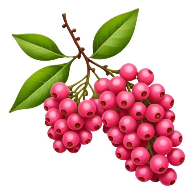 bright pink pepper corn scent sticker