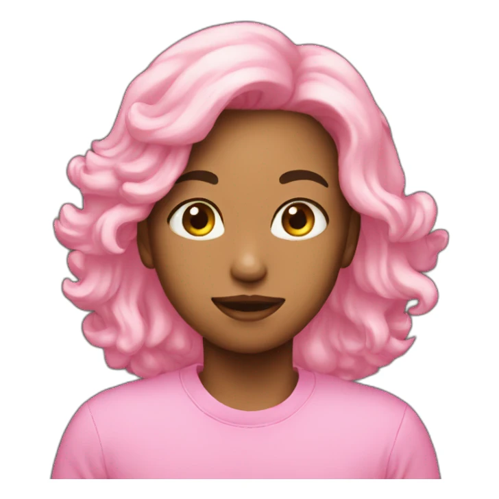 🤢 but pink sticker