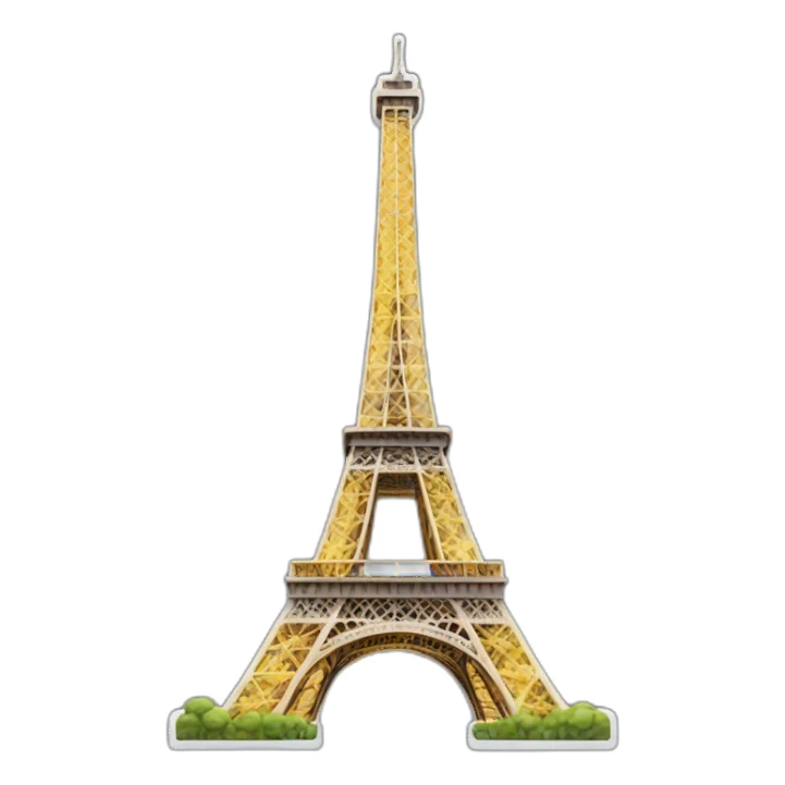 Eiffel tour sticker