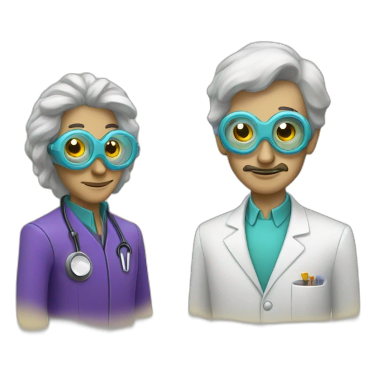 spectreman and dr. gori sticker