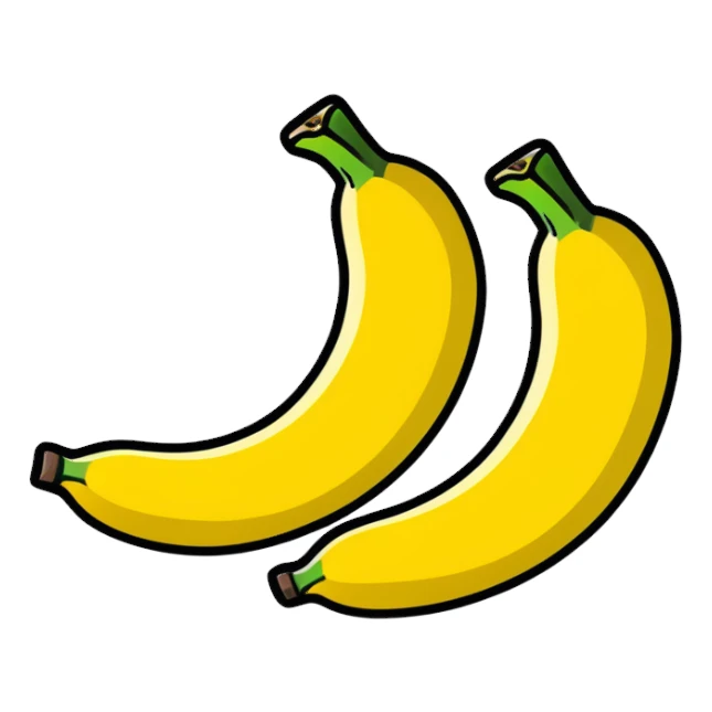 banana peel sticker