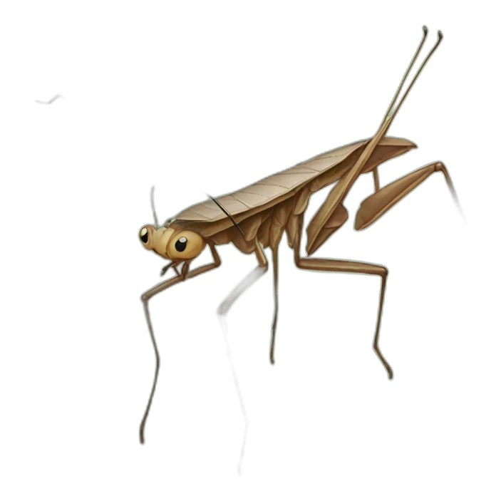 Stick bug on a stick bug on a stick bug on a stick bug sticker