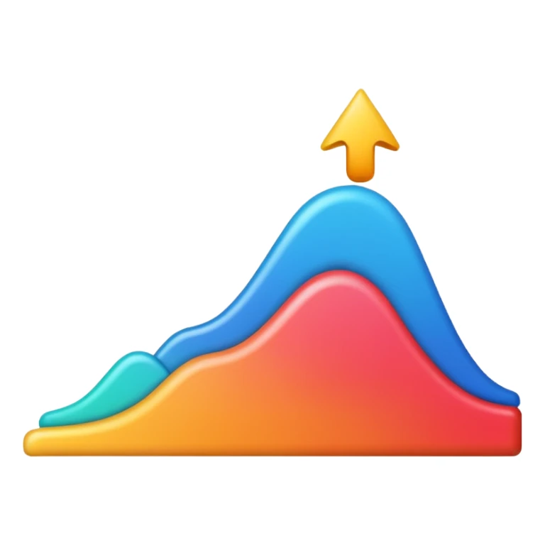 upward trend sticker