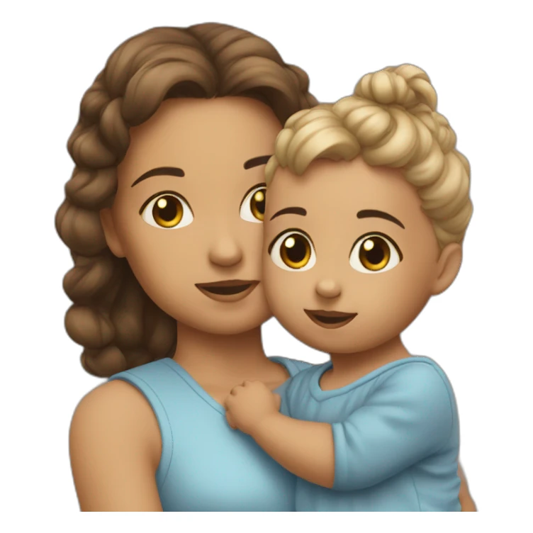 3 years sister and 0 year baby sticker