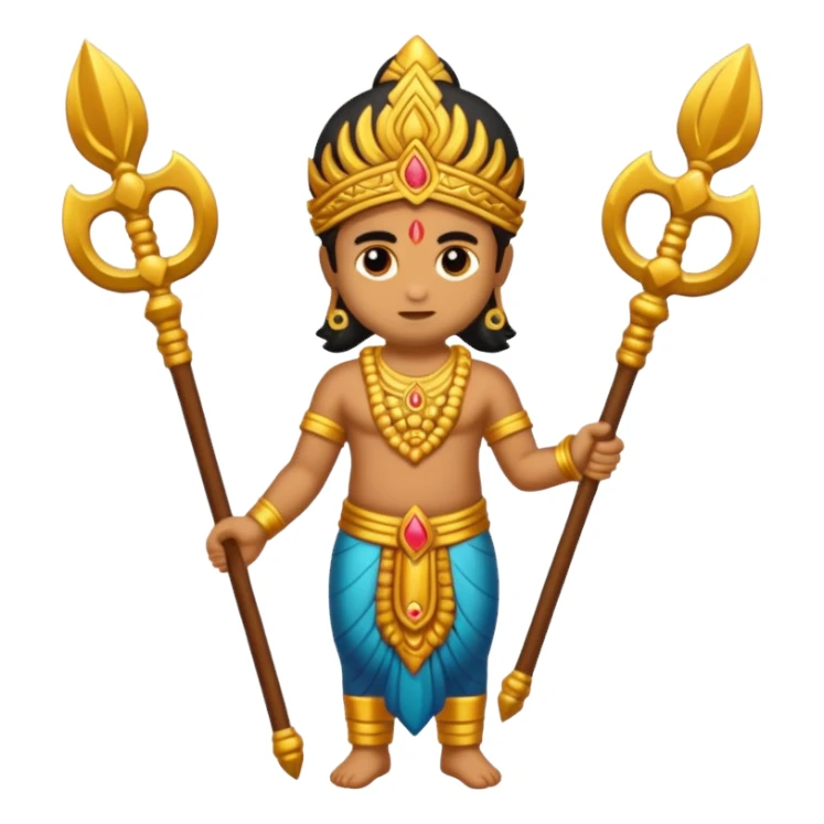 Load murugan weapons  sticker