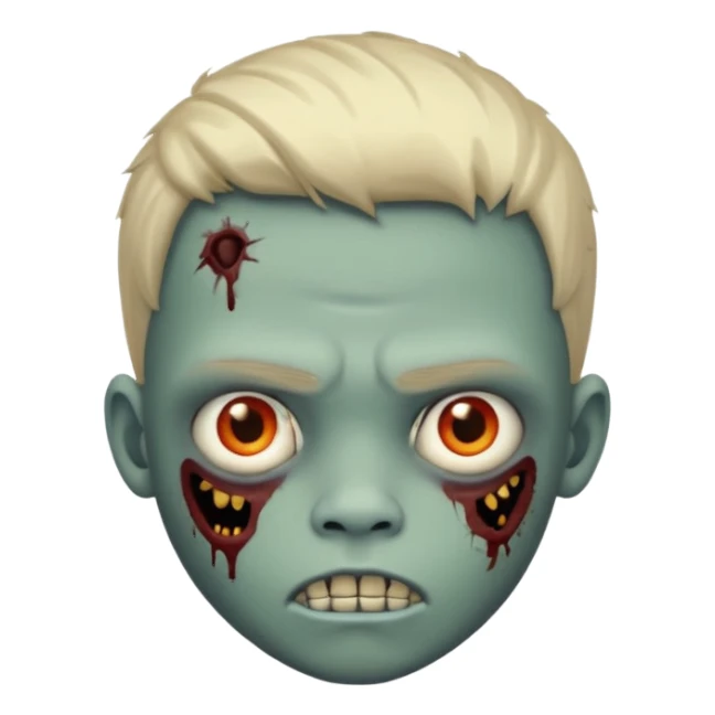 zumbi garoto sticker