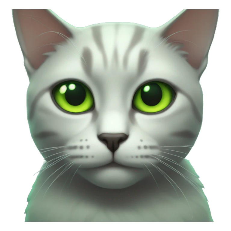 Night vision cat sticker