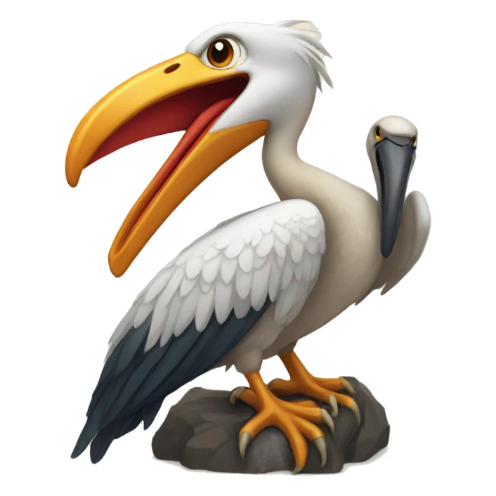Phoenix + pelican sticker