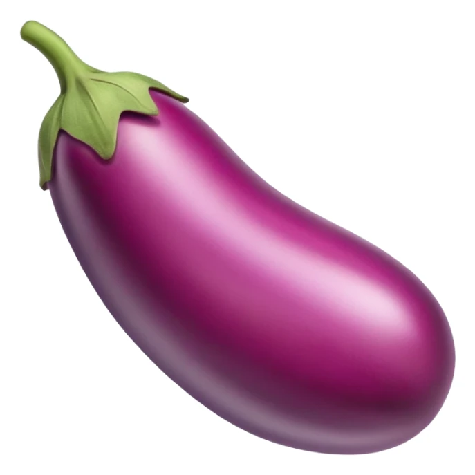pink eggplant sticker