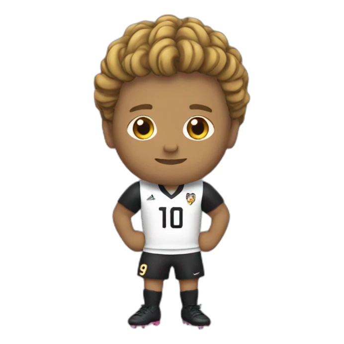 Allande footballeur sticker