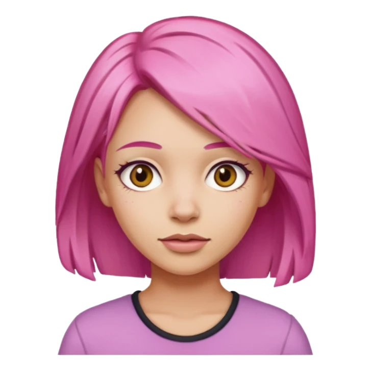 Mulher de cebolo rosa sticker