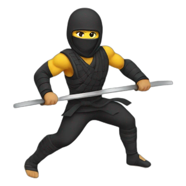 Ninja Warrior sticker