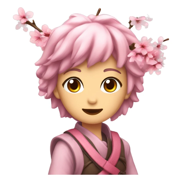 sakura trave sticker