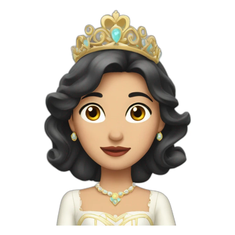 Blanca nieves princesa sticker