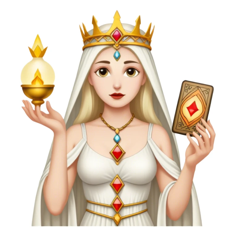 high priestess Tarot Card sticker
