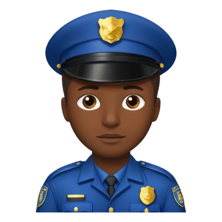 Police Man sticker