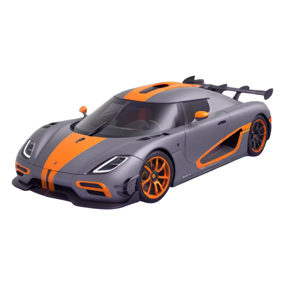 Koenigsegg One:1 hypercar sticker